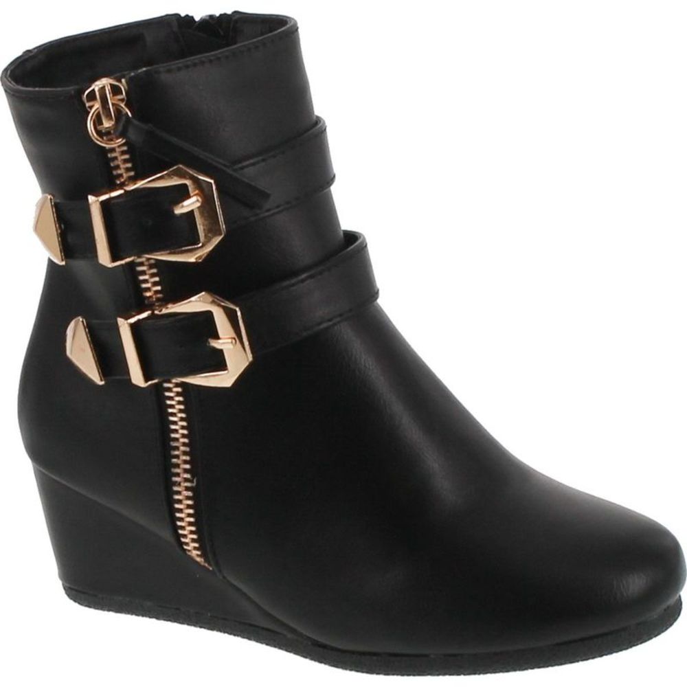 Link PEGGY-90K Black Pu ChildG boots 1 NEW